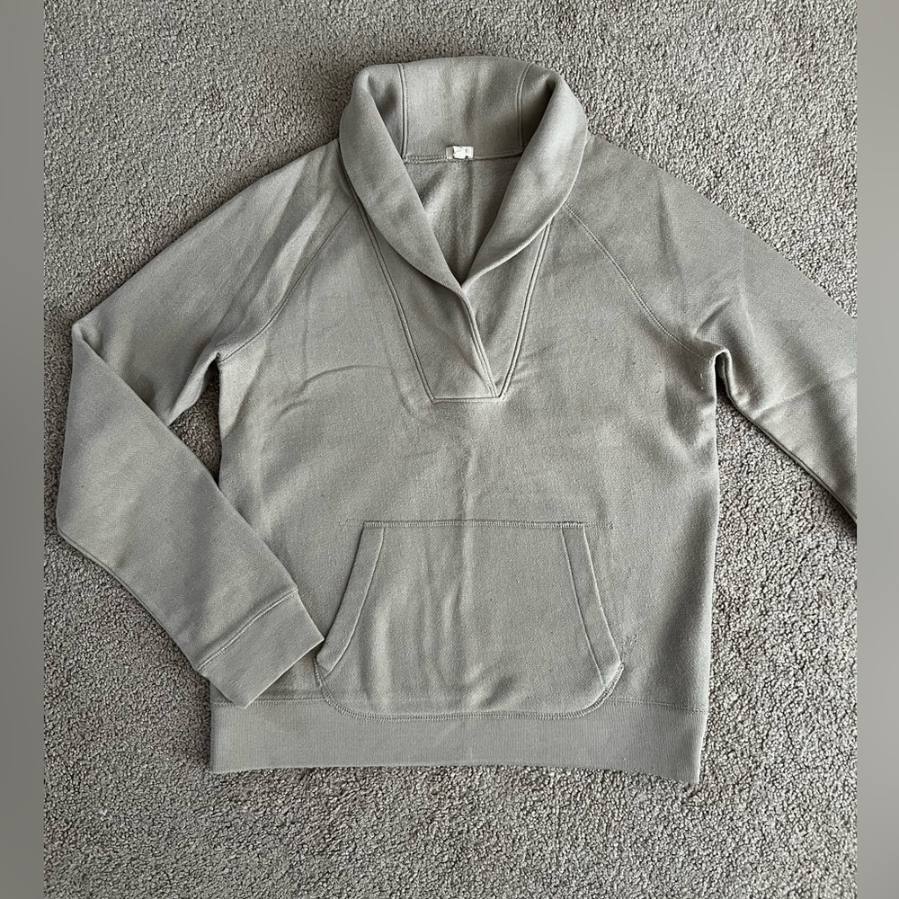 J. Crew shawl neck sweatshirt
